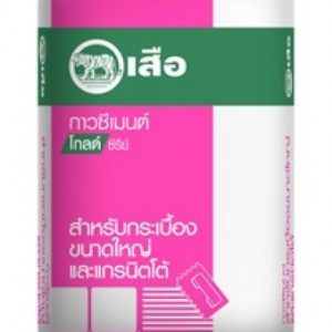 เสือ กาวซีเมนต์ โกลด์ซีรีย์ สำหรับกระเบื้องขนาดใหญ่และแกรนิตโต้